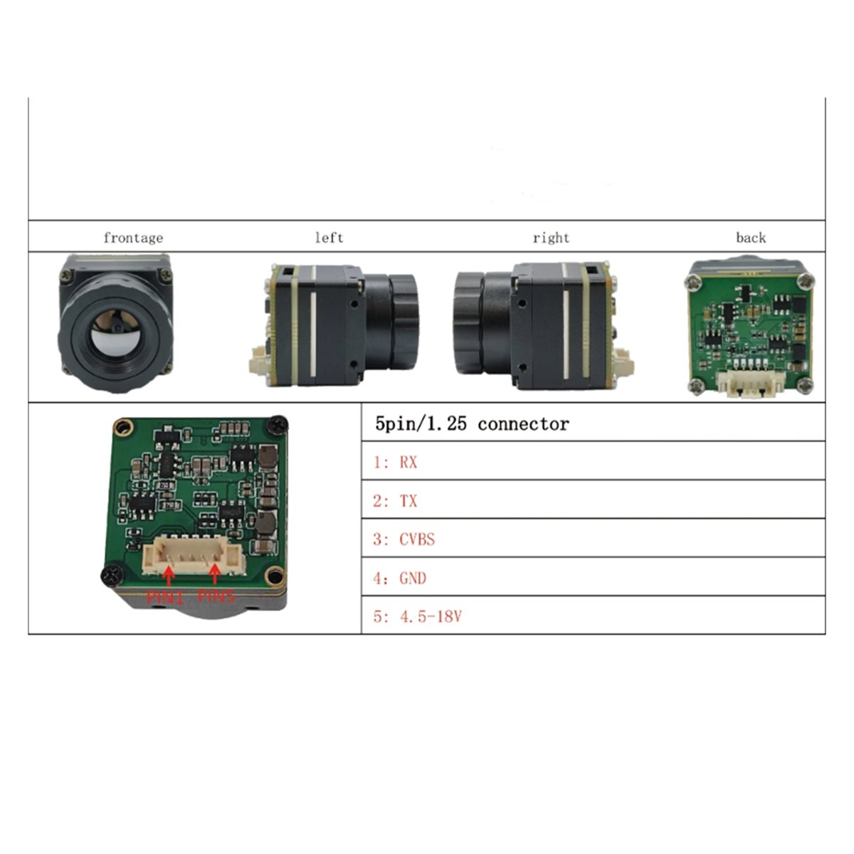 Drone Thermal Imaging - Modulo di Imaging Termico a Infrarossi
