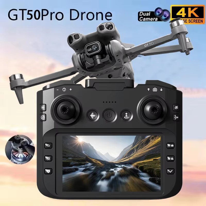 Drone Surveying - Drone GT50 360 ° Quadricottero pieghevole