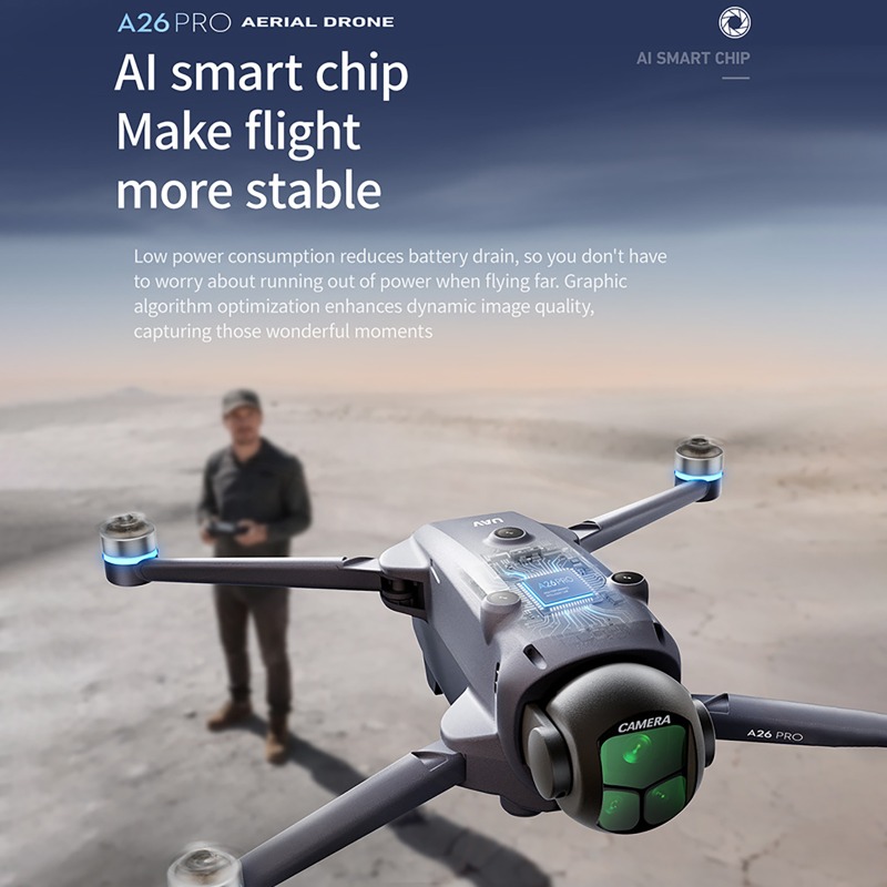 Drone GPS A26 Pro con telecoma - Drone Surveying recensione e prezzo