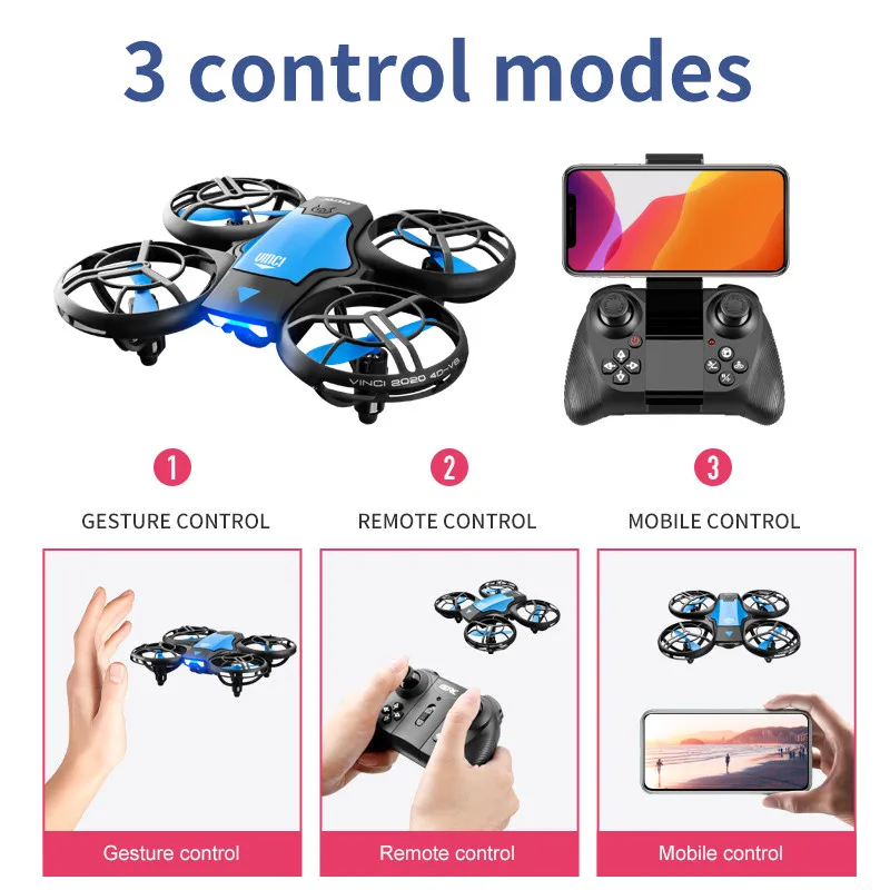 Nuovo Mini Drone V8 con Teleca - Drone Surveying recensione e prezzo